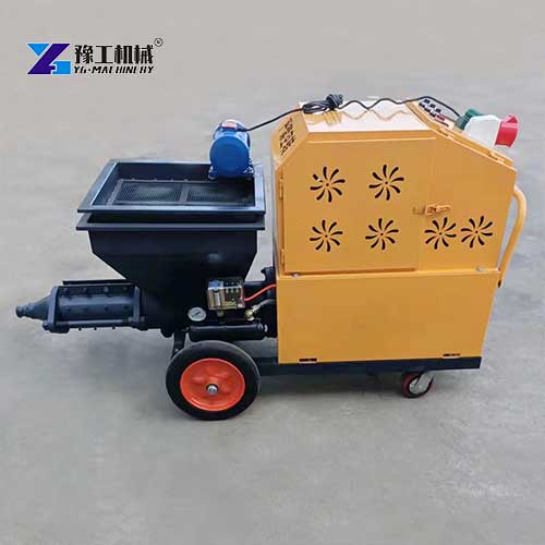 cement mortar spray machine