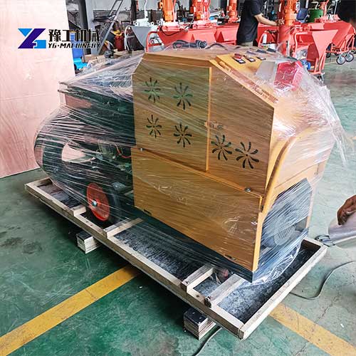 cement plaster spray machine price
