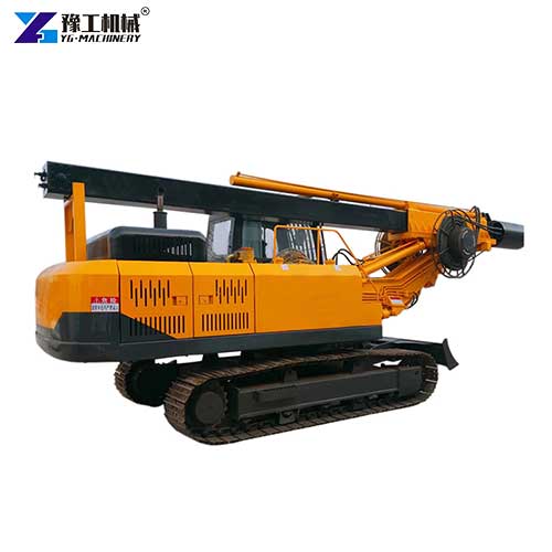 crawler rotary drilling rig