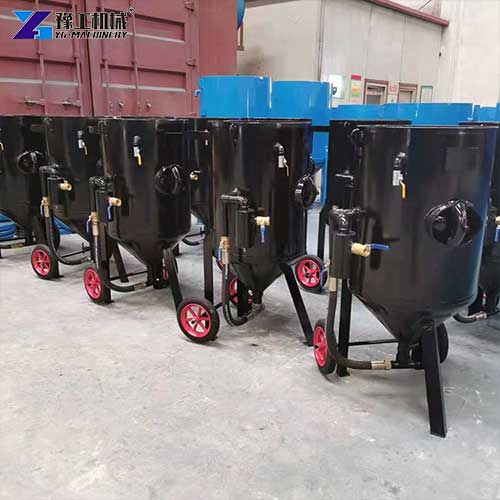 dustless sand blasting machine