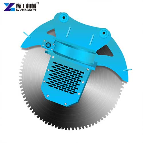 excavator rock cutter