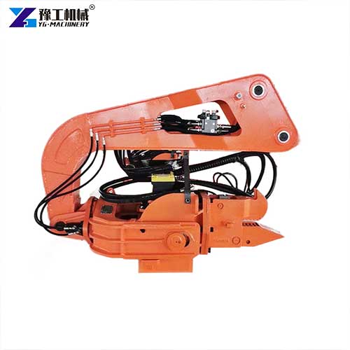 hydraulic pile driver for excavator