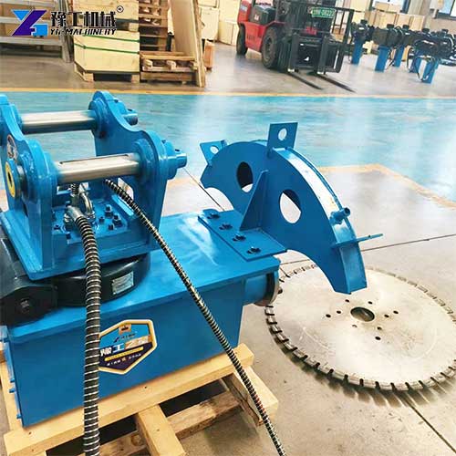 hydraulic rock saw for excavator