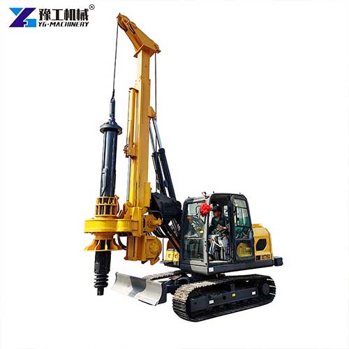 hydraulic rotary drilling rig