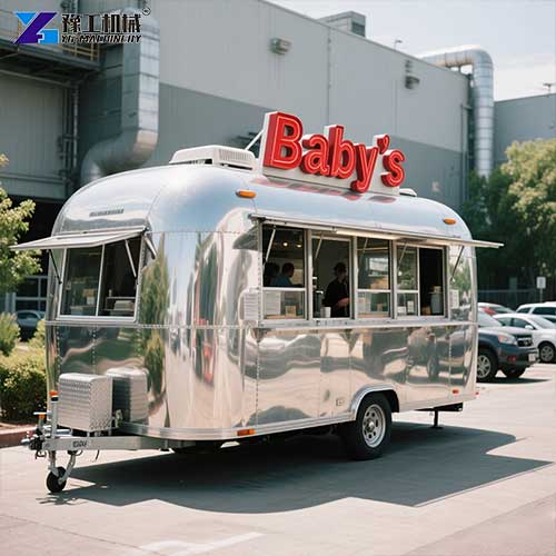 mini food truck trailer