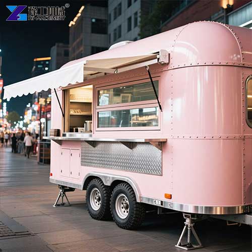 mobile kitchen trailer price