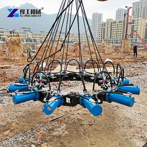 pile breaking machine