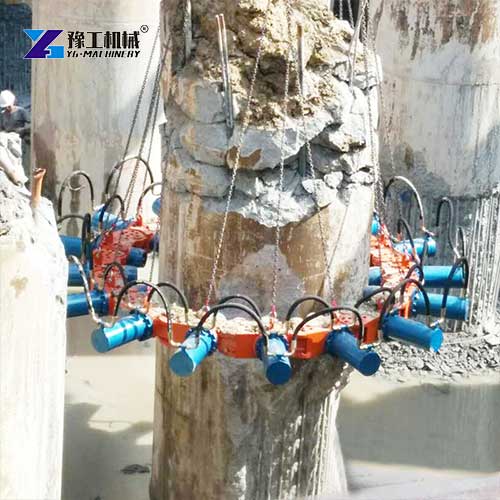 pile head breaking machine