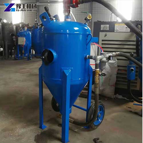portable dustless blasting machine