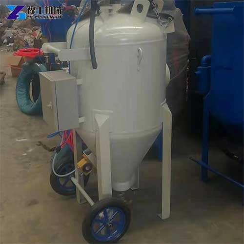 portable dustless sandblaster