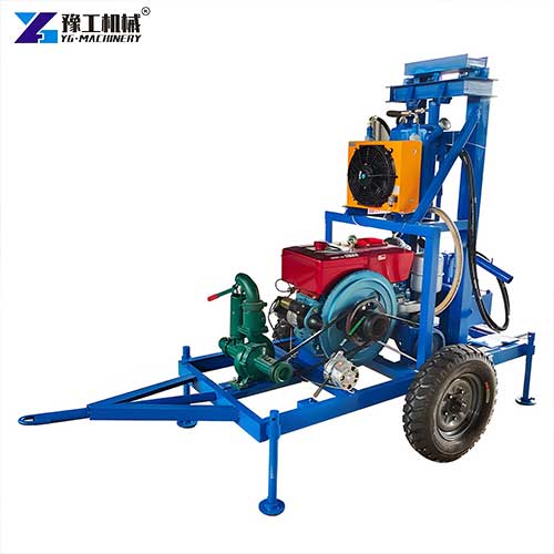 portable well drilling rig