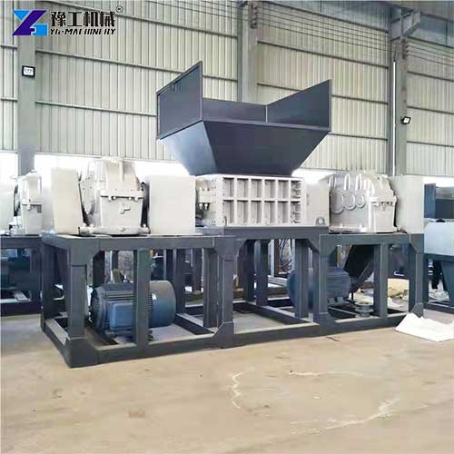 rubber tire shredder application
