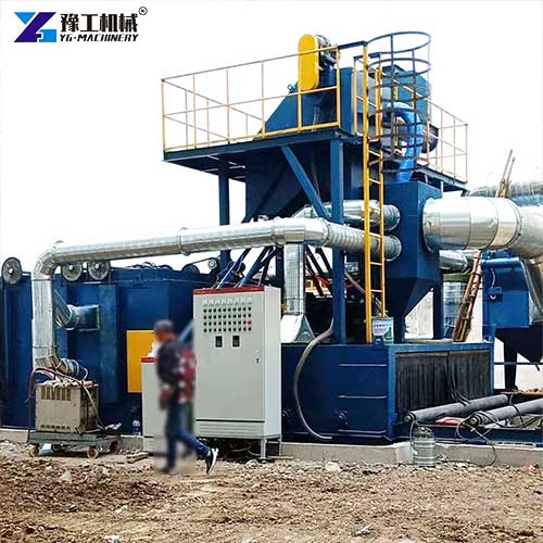 shot blasting machine application