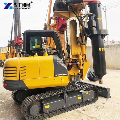 small rotary drilling rig application