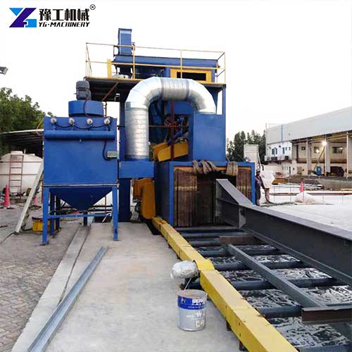 steel shot blasting machine