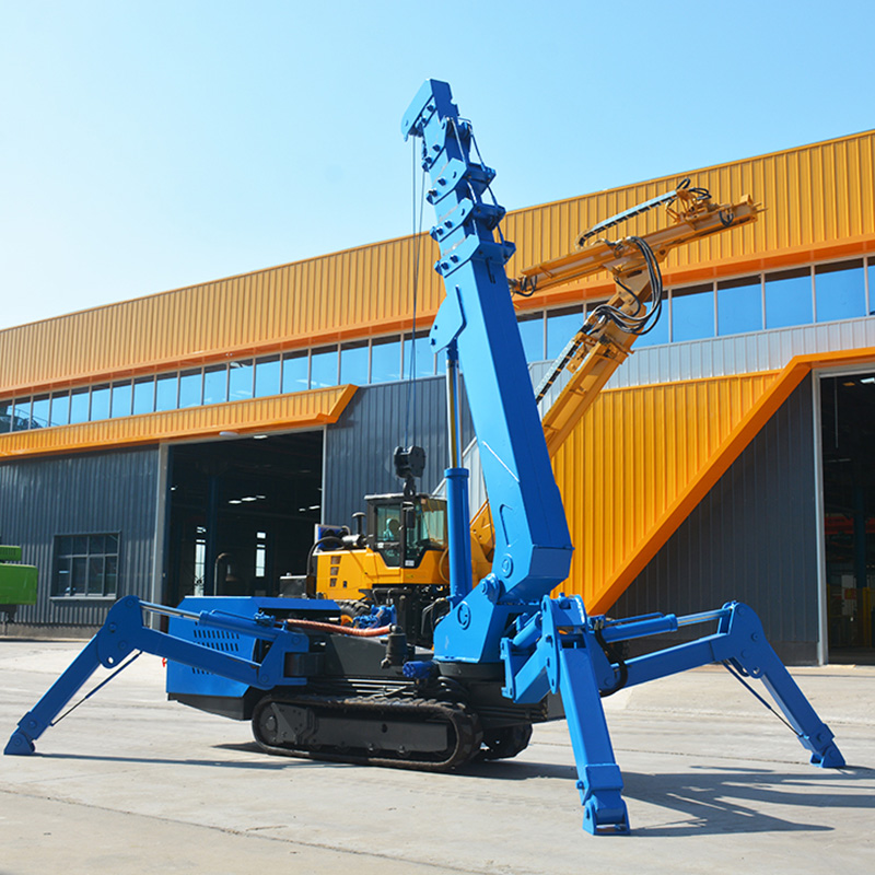 tracked mini spider crane