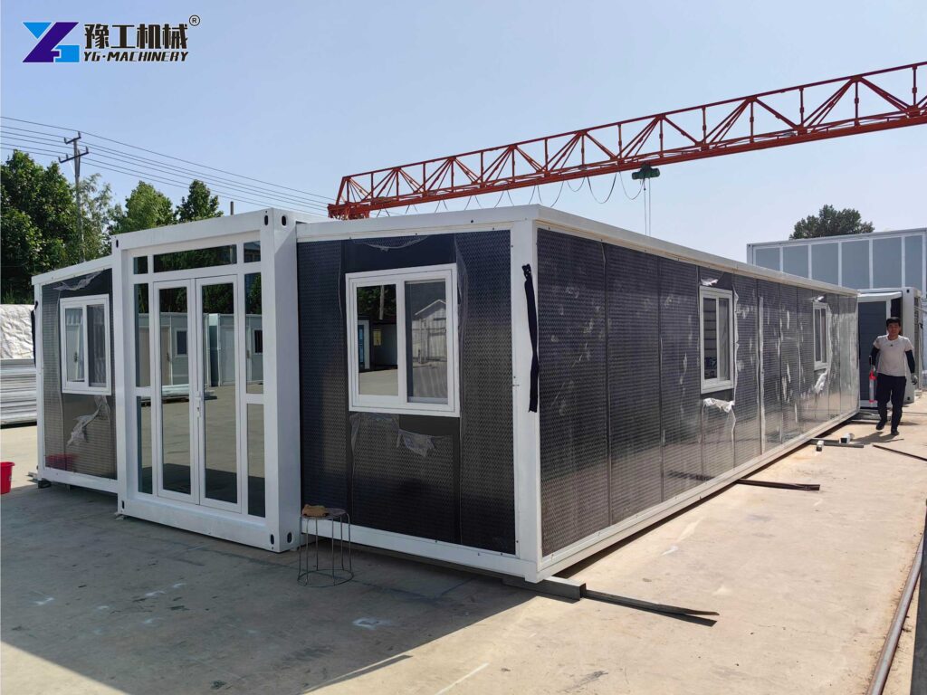 40ft container fold out house