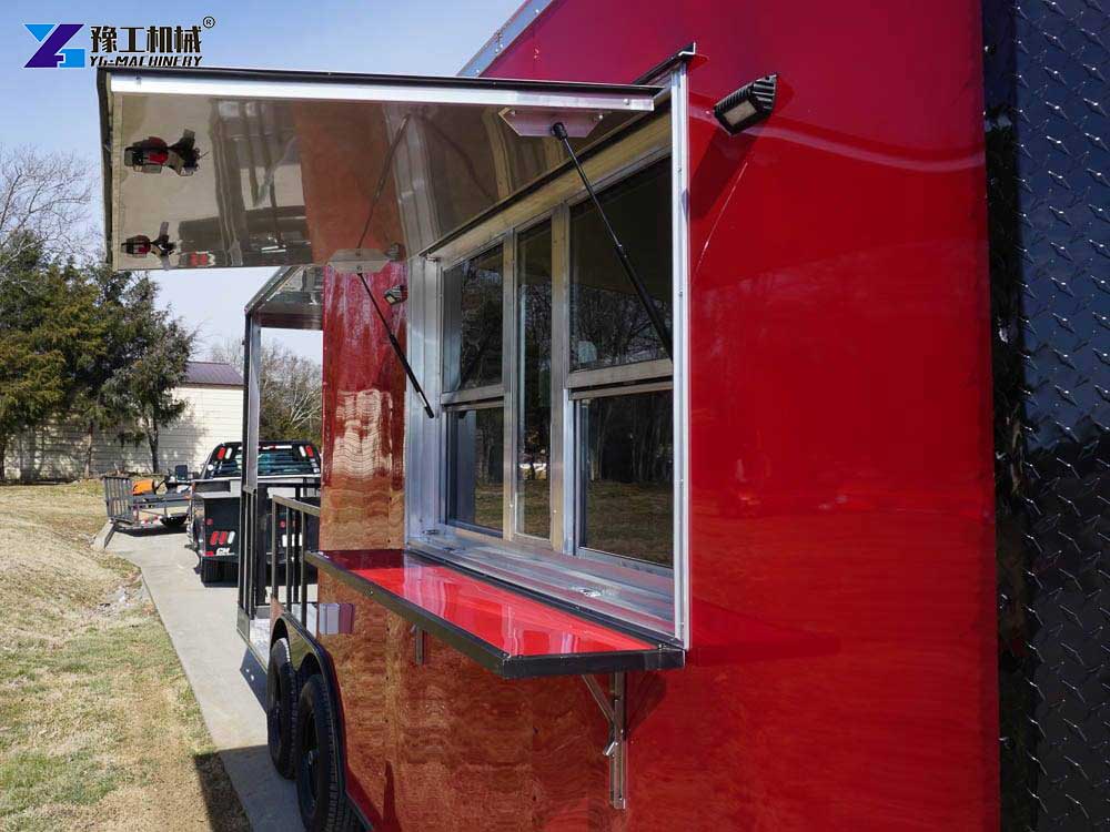 barbecue food trailer