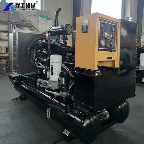 blasting compressor machine