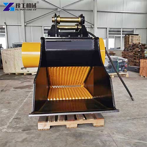 bucket crusher for excavator