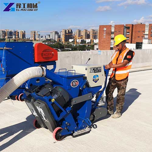 concrete floor bead blaster