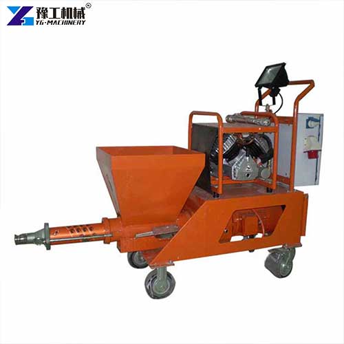 concrete sprayer equipment