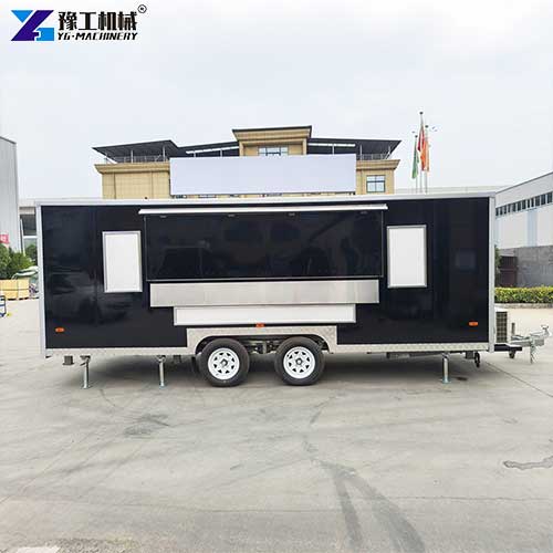 customizable BBQ food trailer