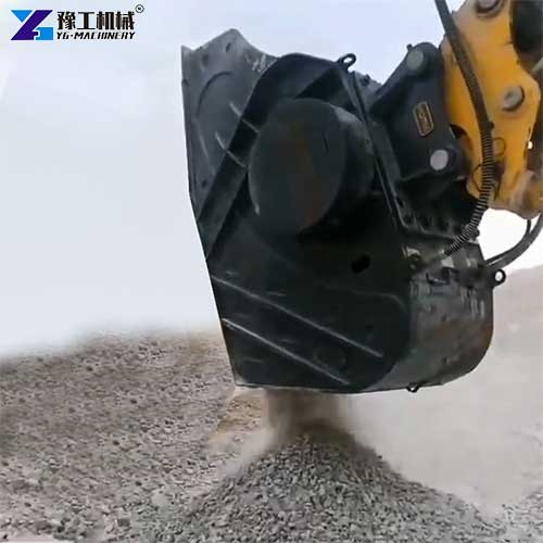 digger crusher bucket