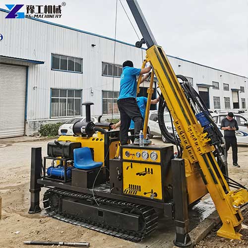 fully hydraulic core drilling rig application