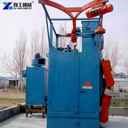 hanger shot blasting machine