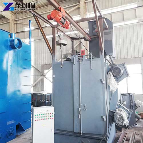 hook type shot blasting machine