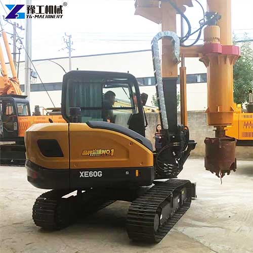 hydraulic rotary piling rig