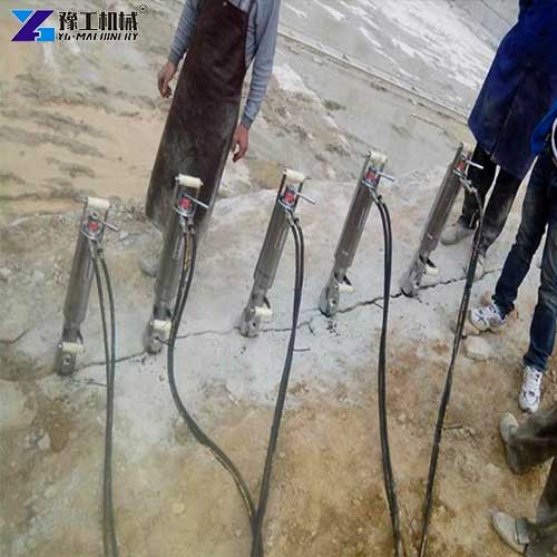 hydraulic splitter for rock