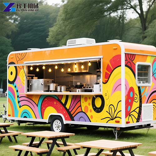 ice cream food trailer