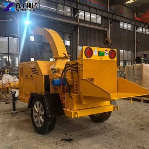 industrial wood shredder machine