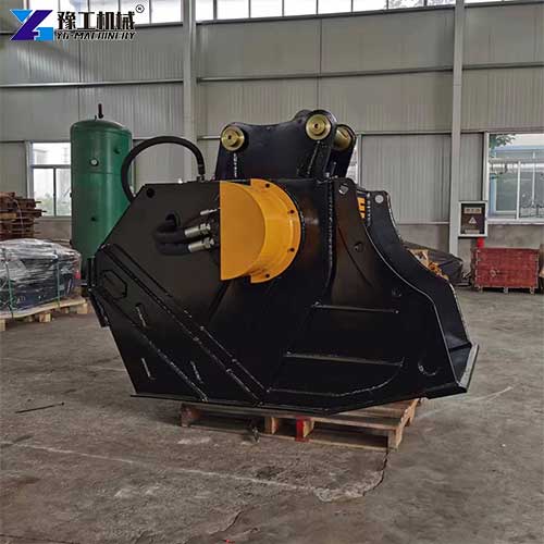 mini excavator crusher bucket