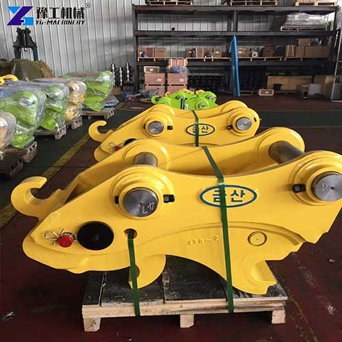 mini excavator quick hitch