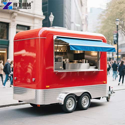 mobile food cart trailer