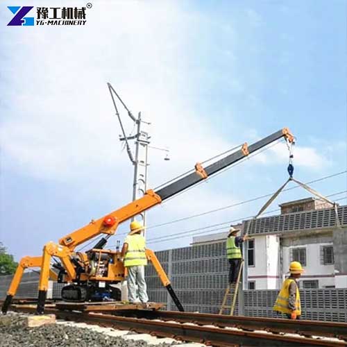 mobile spider crane application