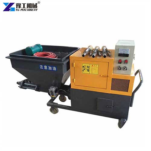 mortar plastering machine for wall