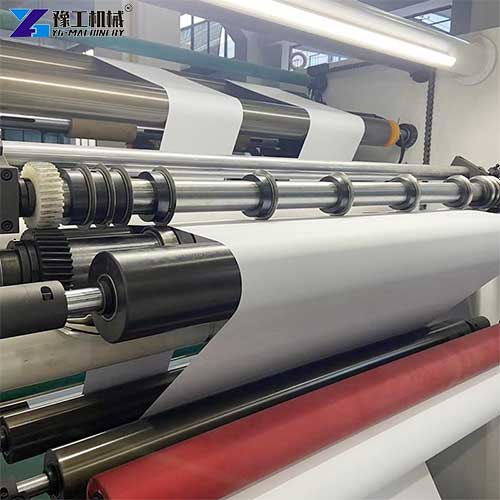 paper roll slitting and rewinding machine
