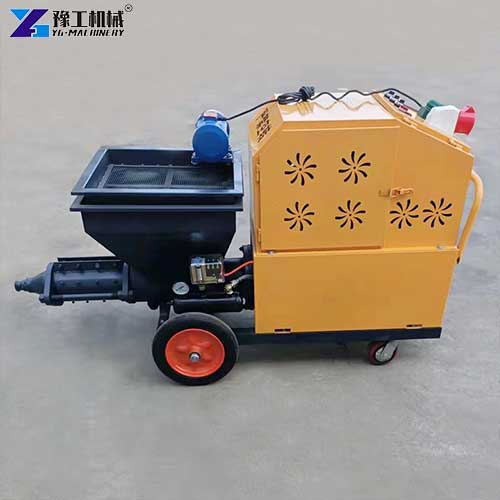 portable mortar spraying machine