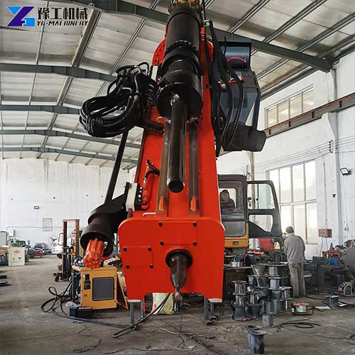 rock drill and splitter machine