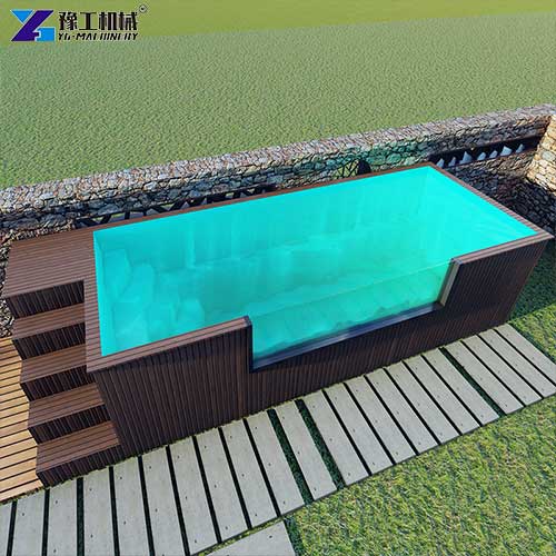 shipping container pool price