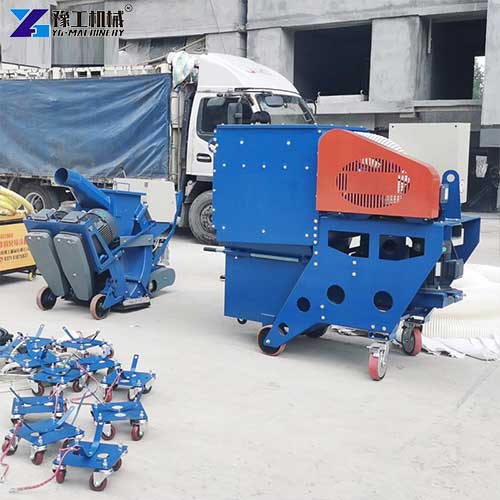 shot blasting machine for concrete