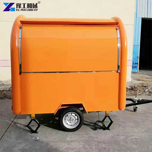 small portable kitchen trailer