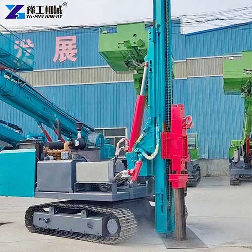 solar piling machine