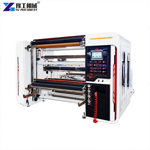 thermal paper roll slitting machine