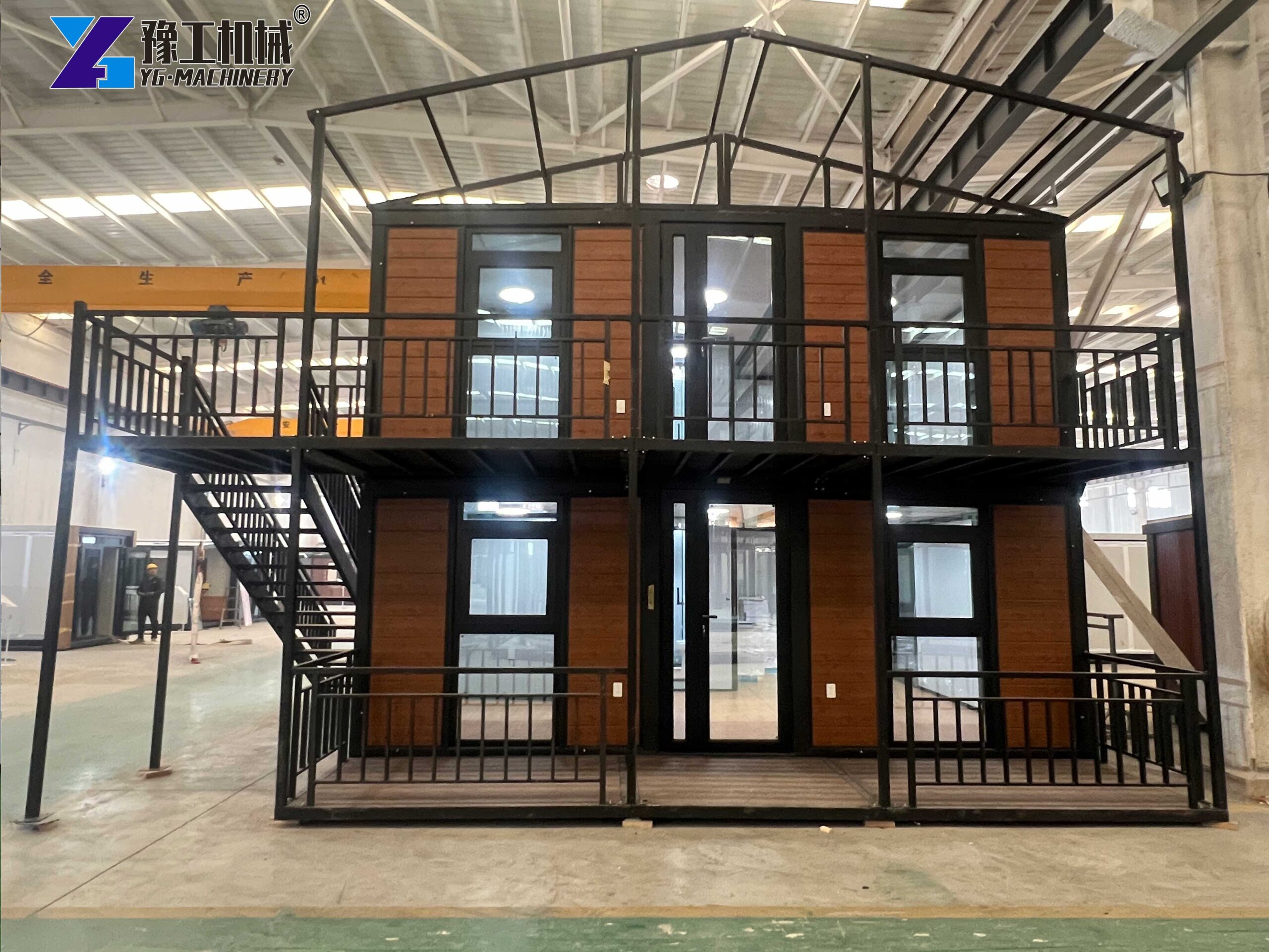 two story container house manufacturer