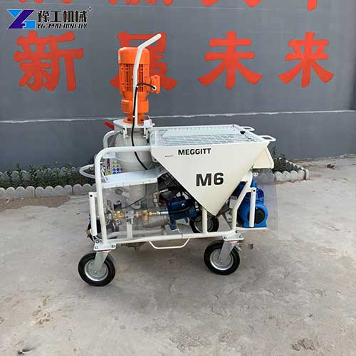 automatic gypsum spray plaster machine